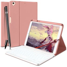 Combo Tablet Apple Ipad Pro1ra Gen 64GB Rosa + Funda Teclado...