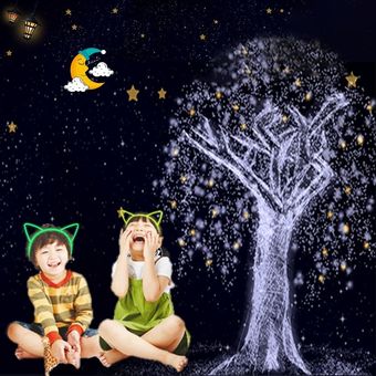Diademas luminosas con orejas de gato para niña y bebé accesorios para el cabello de Pascua para Halloween cintas de plástico brillantes para el pelo 6 uds. 
