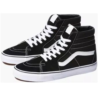 Tenis bota negro online hombre