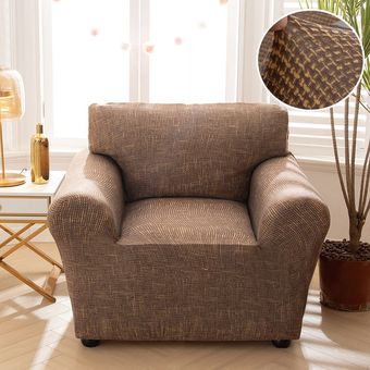 Elástico funda para sillón sofá fundas de sofá moderno cubierta para silla de salón Protector de cubierta de sofá de muebles de cubierta 1234 asiento #Color 18 