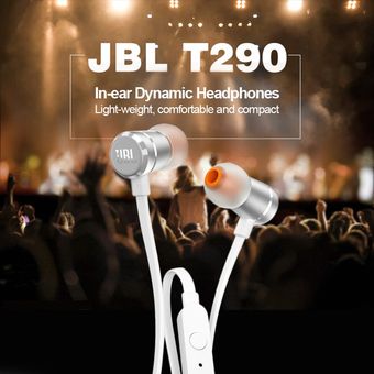 Jbl T290 Auriculares Con Cable De 3,5 Mm Movimiento De De 1 