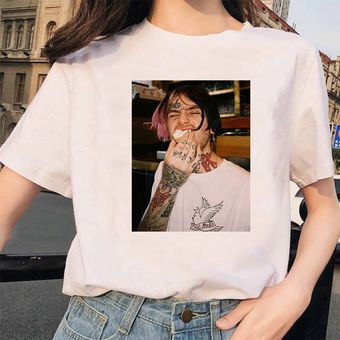 Camiseta Con Grafico Lil Peep De Los 90 Camisetas Harajuku De Hip Hop Para Mujer Camiseta