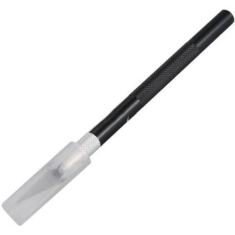 Bisturí De Metal Antideslizante Cuchilla Cortadora De Kit De Herramien 