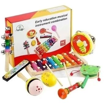 Set De Instrumentos Musicales De Juguete Para Bebé