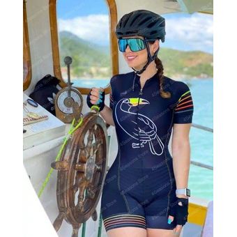 Jersey de ciclismo para mujer conjunto de ropa de equipo de carrera 