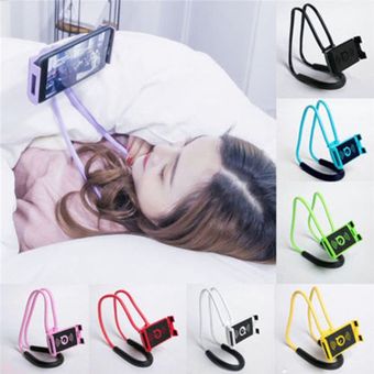 Soporte para teléfono flexible con cuello colgante y soporte para telé 