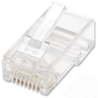 Bote Con 100 Piezas Plug Conector RJ45 Intellinet Cable UTP Cat 5E 790055