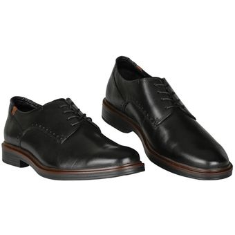 zapato negro flexi hombre