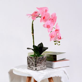 Planta artificial en maceta - Orquídea grande de 60 - Rosa | Linio Colombia  - GE063HL19Y0JELCO