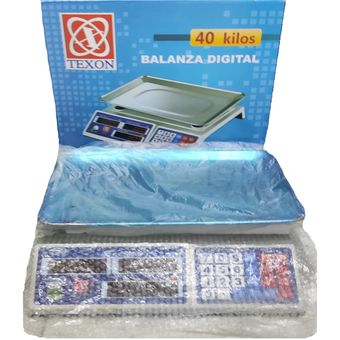 Bascula Electronica Peso Balanza Digital Gramera 40 kg GENERICO