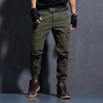 Pantalones Ajustados Para Hombre Pantalones Estrechos Elasticos Pantalones Militares Tacticos De Carga Pantalones De Algodon Con Varios Bolsillos Pantalones Para Hombre Hasta El Tobillo Xyx Army Green Linio Peru Ge5fa0we9d3lpe