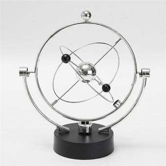 Kinetic Orbital Gadget giratorio Perpetual Motion Desk Art Toy Decorac 