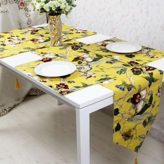 decoración de b Mantel de mesa de Flores Magnolia de estilo europeo 