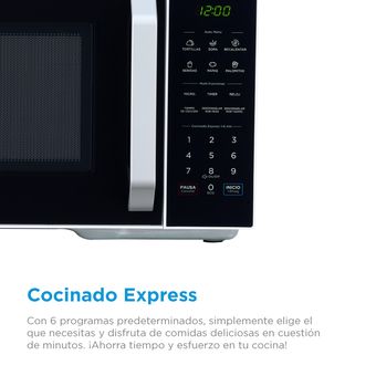 Midea Horno de Microondas Talent 1.1 Pies MMDX11S2BW 