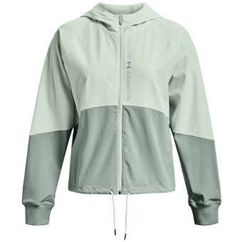 Chaqueta Under Armour Fz Mujer-Verde Oscuro