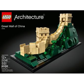 lego architecture muralla china