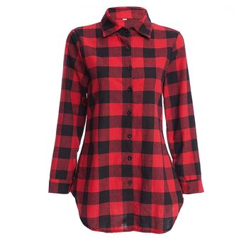 progresivo Consumir pausa Camisa Escocesa Mujer Roja Flash Sales - deportesinc.com 1688238838