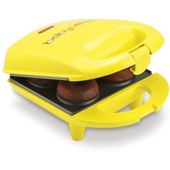 Babycakes - Máquina Para Hacer Mini Donas BabyCakes Donut Maker DNM-30 - Amarillo