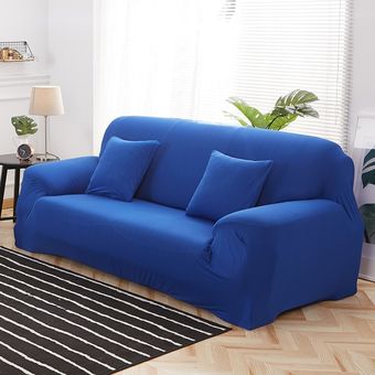 21 colores para la elección de Color sólido para sofá cubierta de asiento sofá cubre cubierta de sofá muebles factorial toalla fundas #Navy 