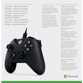 Control inalámbrico Xbox + Cable USB-C