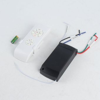 Lámpara de ventilador de techo de 110-240V Kit de control remoto Timing Interruptor de control inalámbrico 
