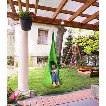 Hamaca para niños nido colgante  ideal para uso interiores y exteriores 