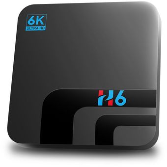 H6 TV Box Set-top Box 6K Wifi Streaming Media Player de voz Asistente Box 