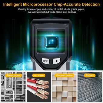 Detector De Tubería Metales De Pared Con Chip Inteligente