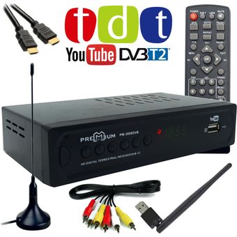 Generico - Decodificador Tv Digital Terrestre TDT Antena Wif