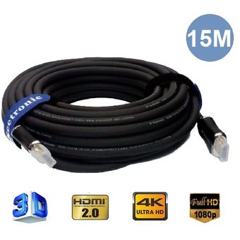 Cable Hdmi 15 Metros Full Hd Version 1.4 