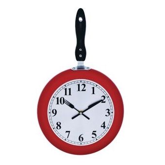 Reloj de Cocina Sarten Just Home Collection-Rojo | Linio ...