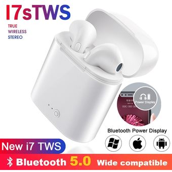 i7s TWS Bluetooth 5.0 Auriculares Auriculares inalámbricos Mini auricu 