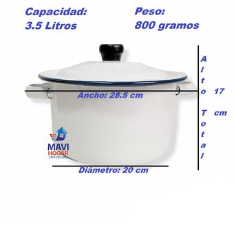 Olla Infantil Para Hervir Agua 3,5 Litros 20cm North