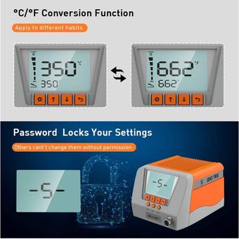 Estación soldadura digital 60w