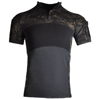 camuflaje militar de secado rápido camisa del ejército Multicam Ropa para hombre camiseta de manga larga de camuflaje táctico 