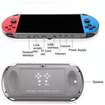 Consola de juegos portátil, palyer para playstation PSP vita 1000 con 8G,  16G, 32G