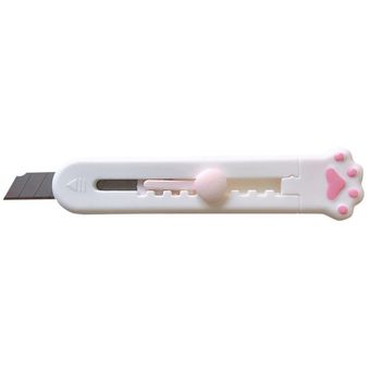 18mm Snap Off Box Cutter Knife (Neon Pink)