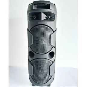 Parlante Profesional Bluetooth TWS Estilo Torre Cilíndrica 2x8 Pulgadas -  Sonivox Colombia