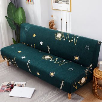 Funda universal elástica para sofá cama sin brazos,funda de asiento plegable,moderna,barata,de licra #21 