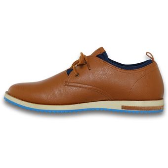 Zapatos Casuales Para Hombre Estilo 2430He5 Acabado Sintetico