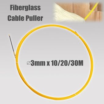 Herramienta Cable de fibra de vidrio Cinta de pescado Carrete Conducto 
