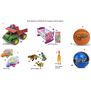 Cuna muñeca y + kit juguetes # 1 (21 regalos) para niños y niñas regalo navidad y aguinaldo