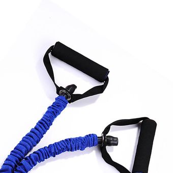 Una palabra tirón cuerda fitness paño de paño anti-descanso interior cuerda elástica rally yoga cuerda de fuerza de entrenamiento de la banda de resistencia 