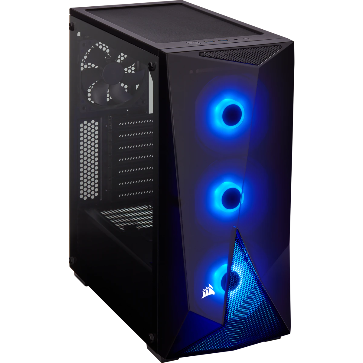 Gabinete Corsair Spec Delta Atx Fuente W Acrilico C Store Edenred Hot