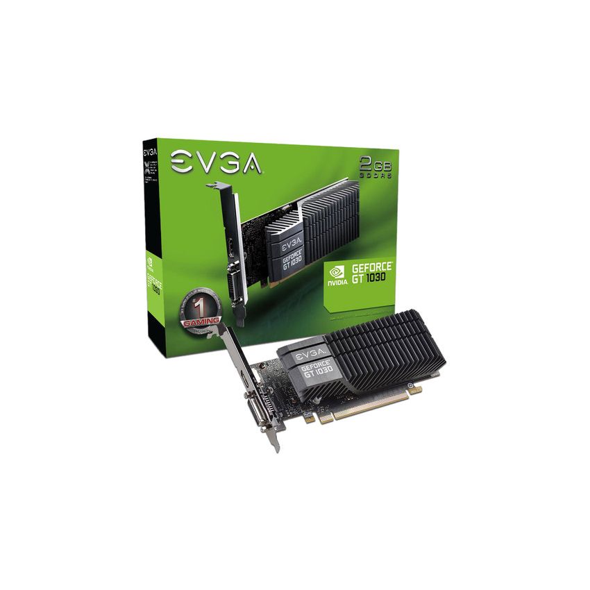 Tarjeta de Video NVIDIA GeForce GT 1030 EVGA SC, 2GB GDDR5, 1xHDMI