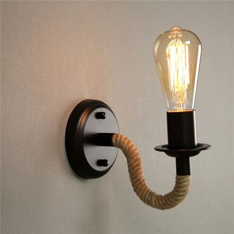 Lámpara de pared americana de Estilo vintage para sala de estar lámpar 
