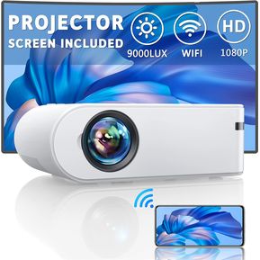 Mini Videobeam Proyector 1080p Pro Led Full Hd Cine Calidad