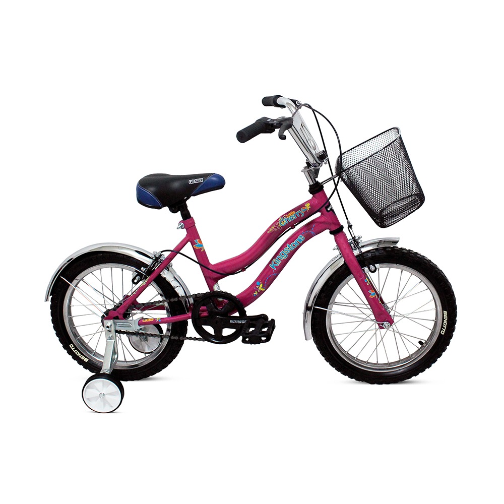 Bicicleta Infantil Para Niña  R16 Kingstone Little Cherry Premium