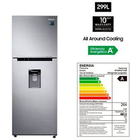 Refrigeradora Samsung 299Lts Twin Cooling Con Dispensador