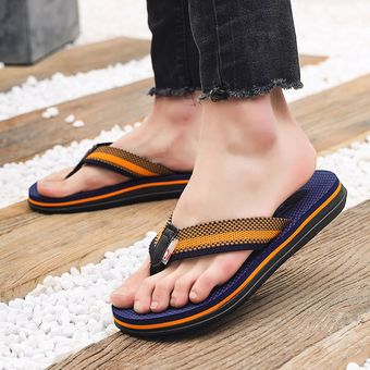 Chanclas Para Hombre Zapatillas De Playa Para Exteriores Marron Linio Colombia Ge063fa0y3x32lco